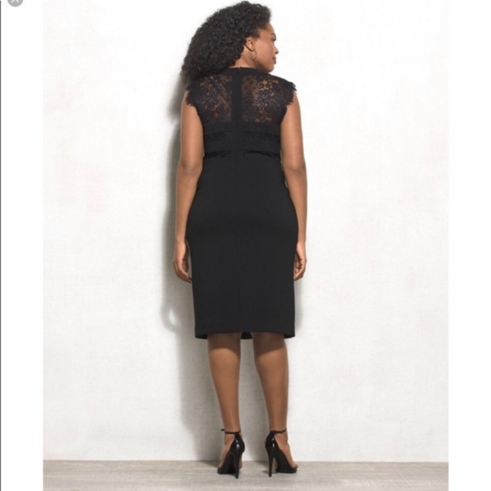 NWT Sexy Knee length new black cocktail dress. - Picture 8 of 8